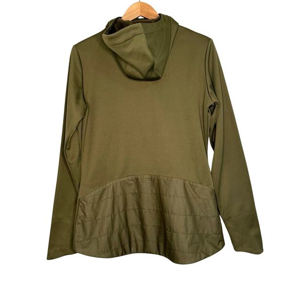 Nike women's Therma-fit green hooded fleece lined jacket size XL - Picture 3 of 5